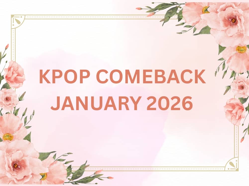 Kpop Comeback January 2026