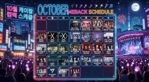 Kpop Comeback Schedule October